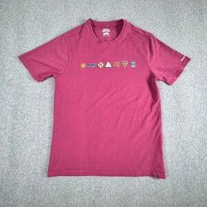 Royal Enfield Motorcycle British Shirt Small Purple Biker Tee Highway Signages